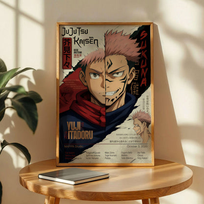 Jujutsu Kaisen Anime Poster