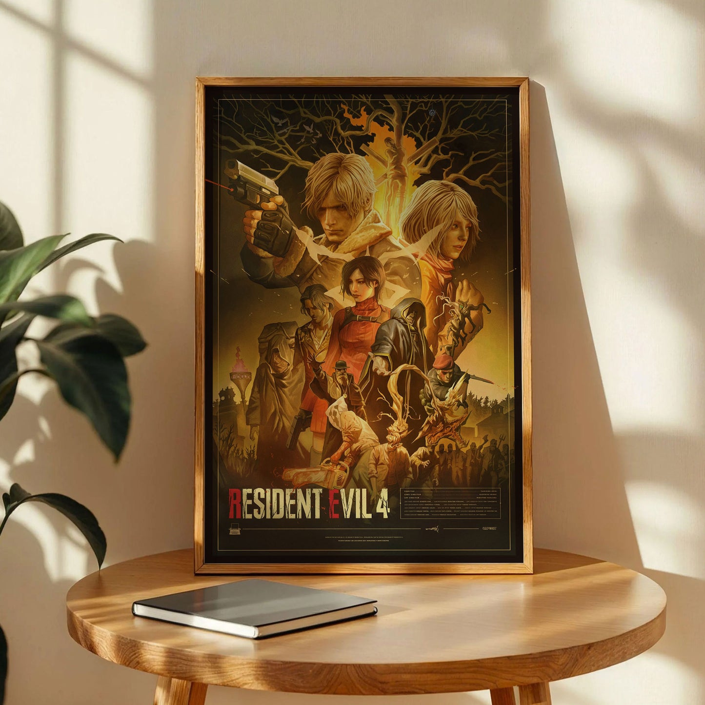Resident Evil 4 Home Decor Art