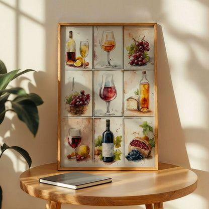 Wine Glass Wall Art