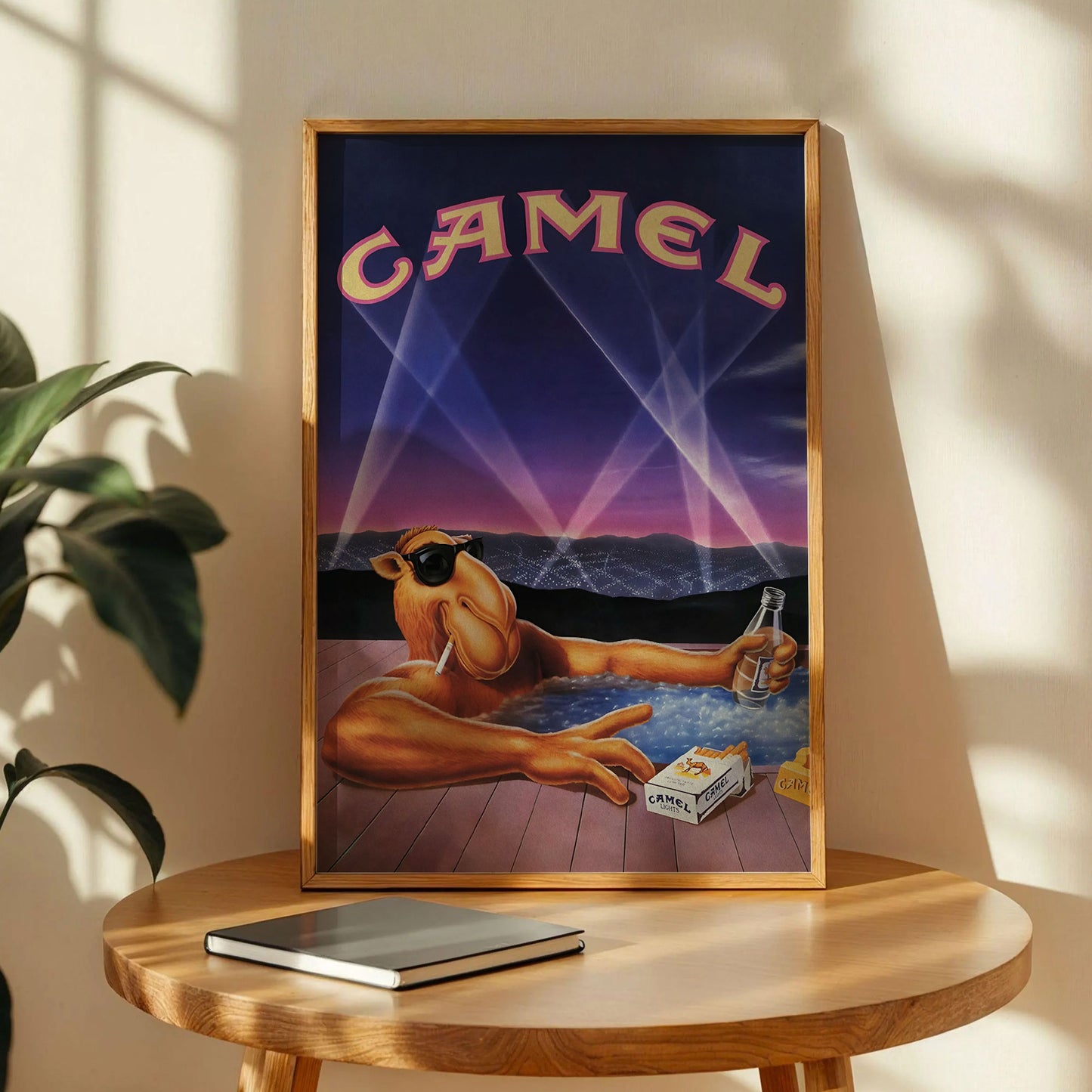 Camel Cigarette Advert Art