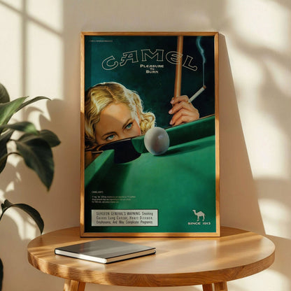 Camel Cigarette Poster