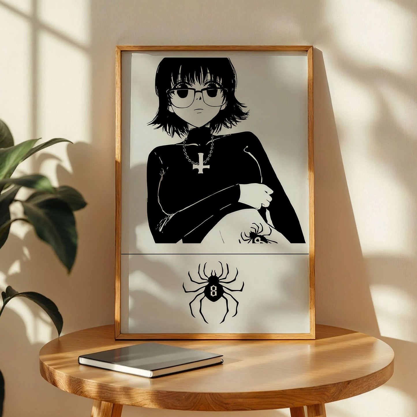 Shizuku Spider Tattoo Hunter x Hunter Poster