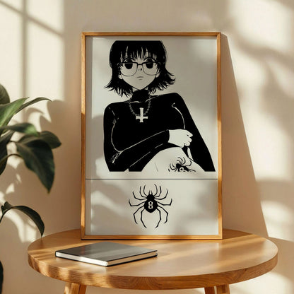 Shizuku Spider Tattoo Hunter x Hunter Poster