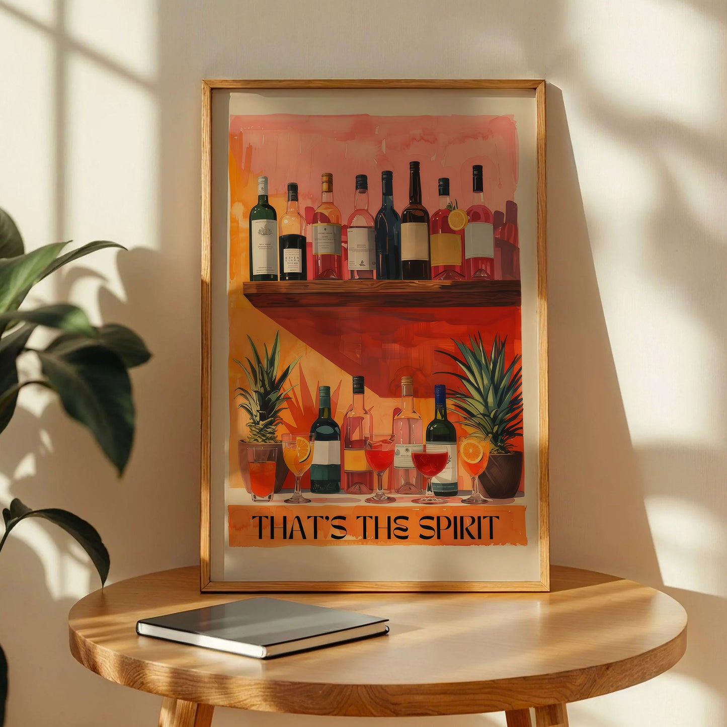 Vintage Liquor Poster