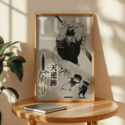 Jujutsu Kaisen Anime Manga Poster