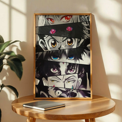 Hunter x Hunter Eyes Wall Art