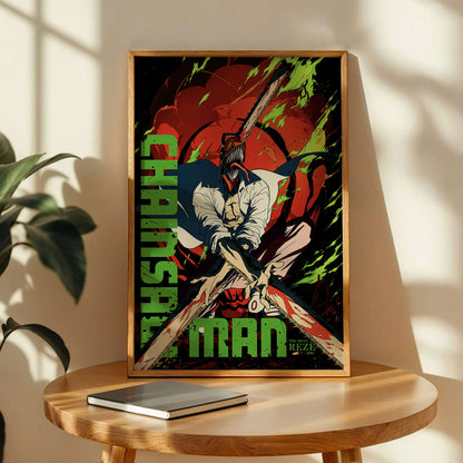 Chainsaw Man Denji Anime Poster