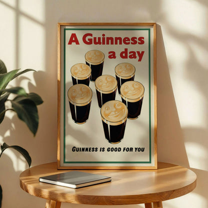 Guinness is Good for You Poster