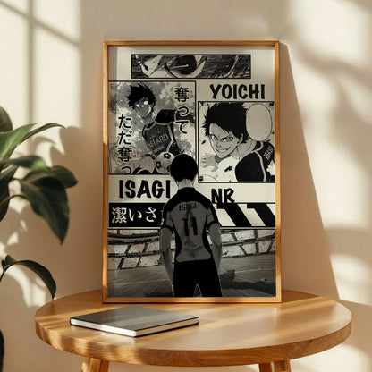 Blue Lock Yoich & Isagi Poster
