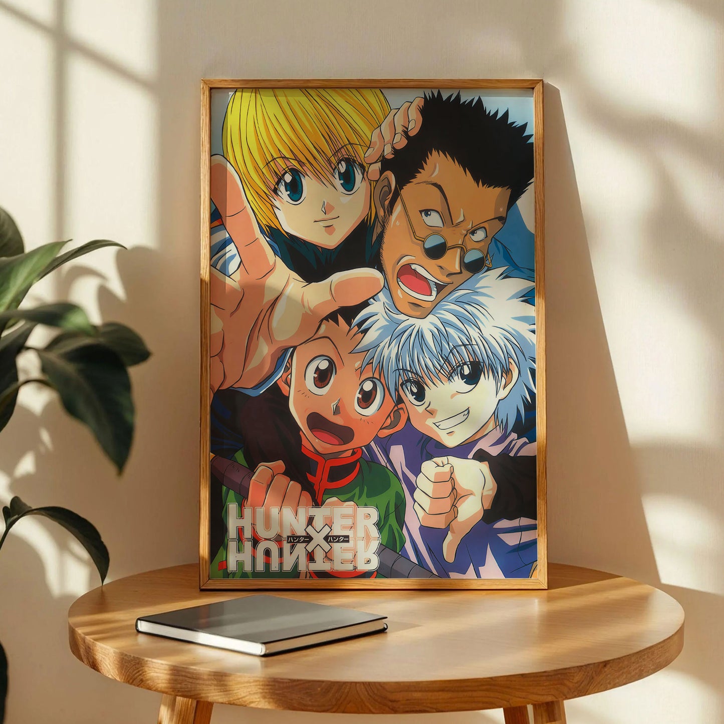 Hunter x Hunter Retro Anime Wall Art