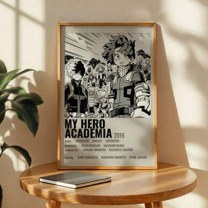 My Hero Academia 2016 Poster