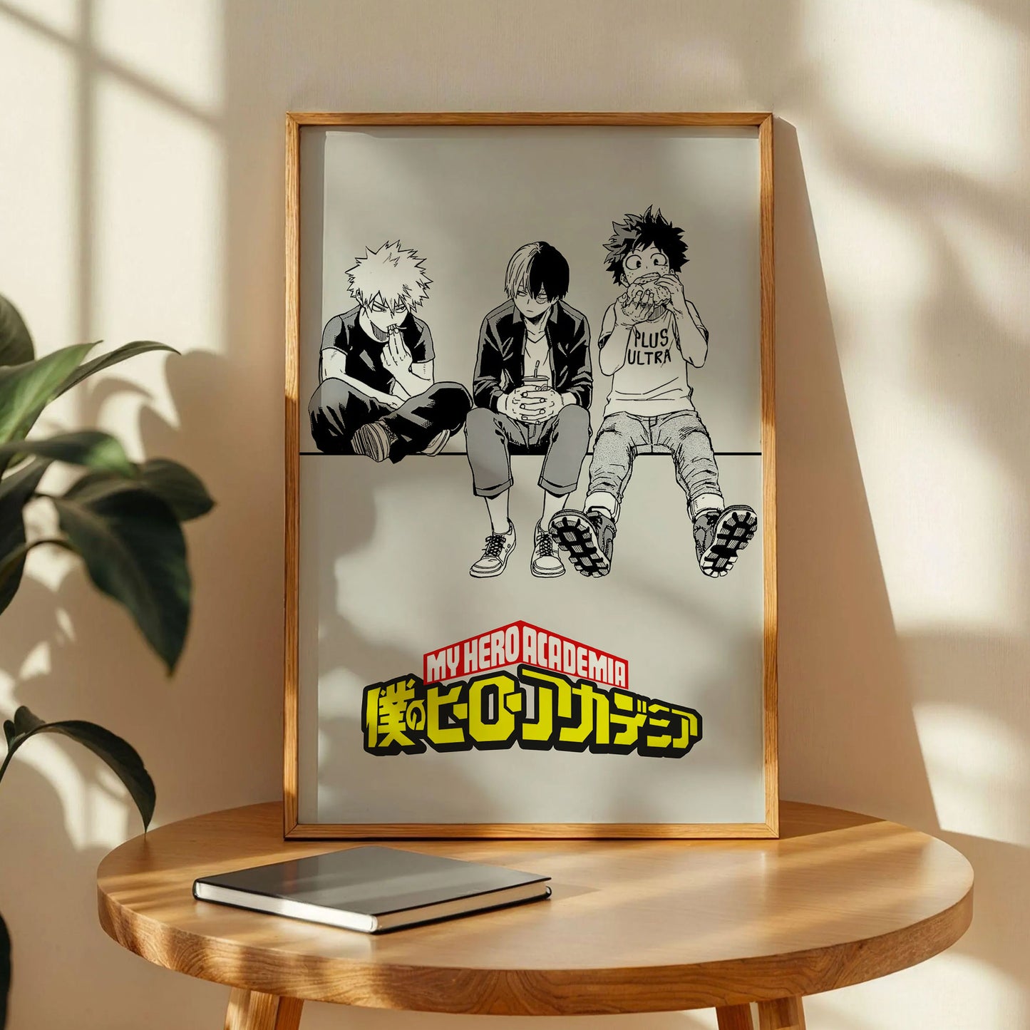 My Hero Academia Deku Bakugo Todoroki Poster