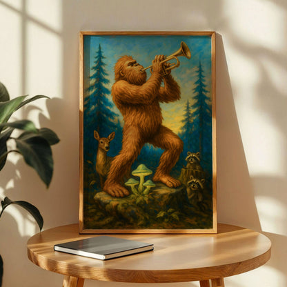 Saxsquatch Poster