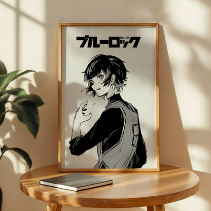 Blue Lock Meguru Bachira Wall Art
