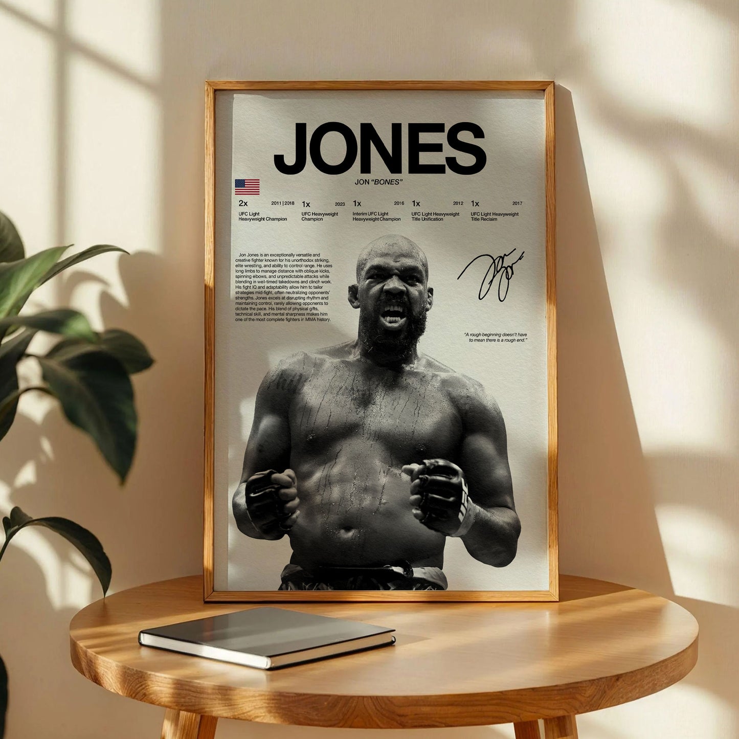 Jon Jones Poster
