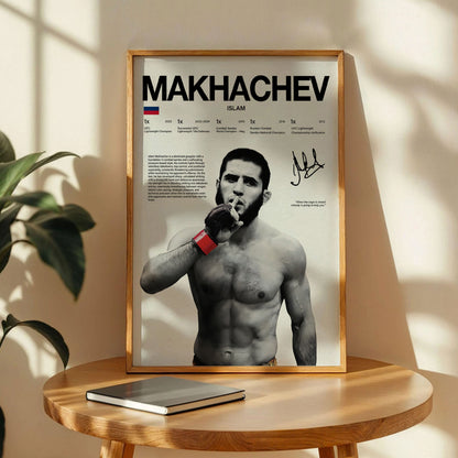 Islam Makhachev Poster