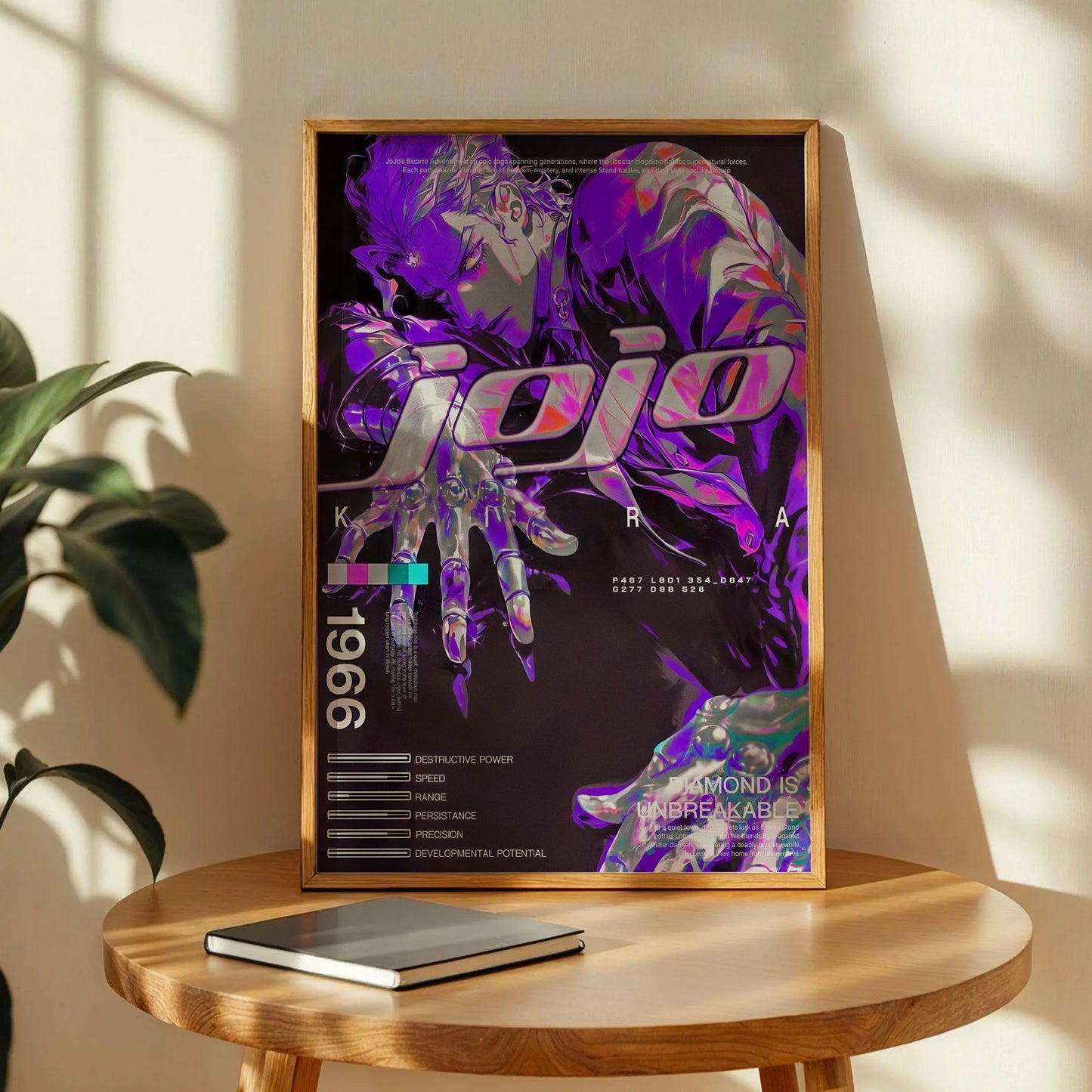 JoJo's Bizarre Adventure Yoshikage Kira Poster
