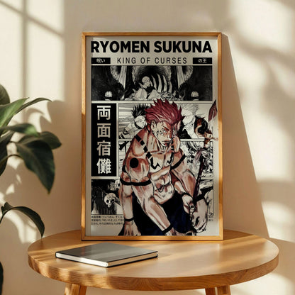 Sukuna Jujutsu Kaisen Anime Art