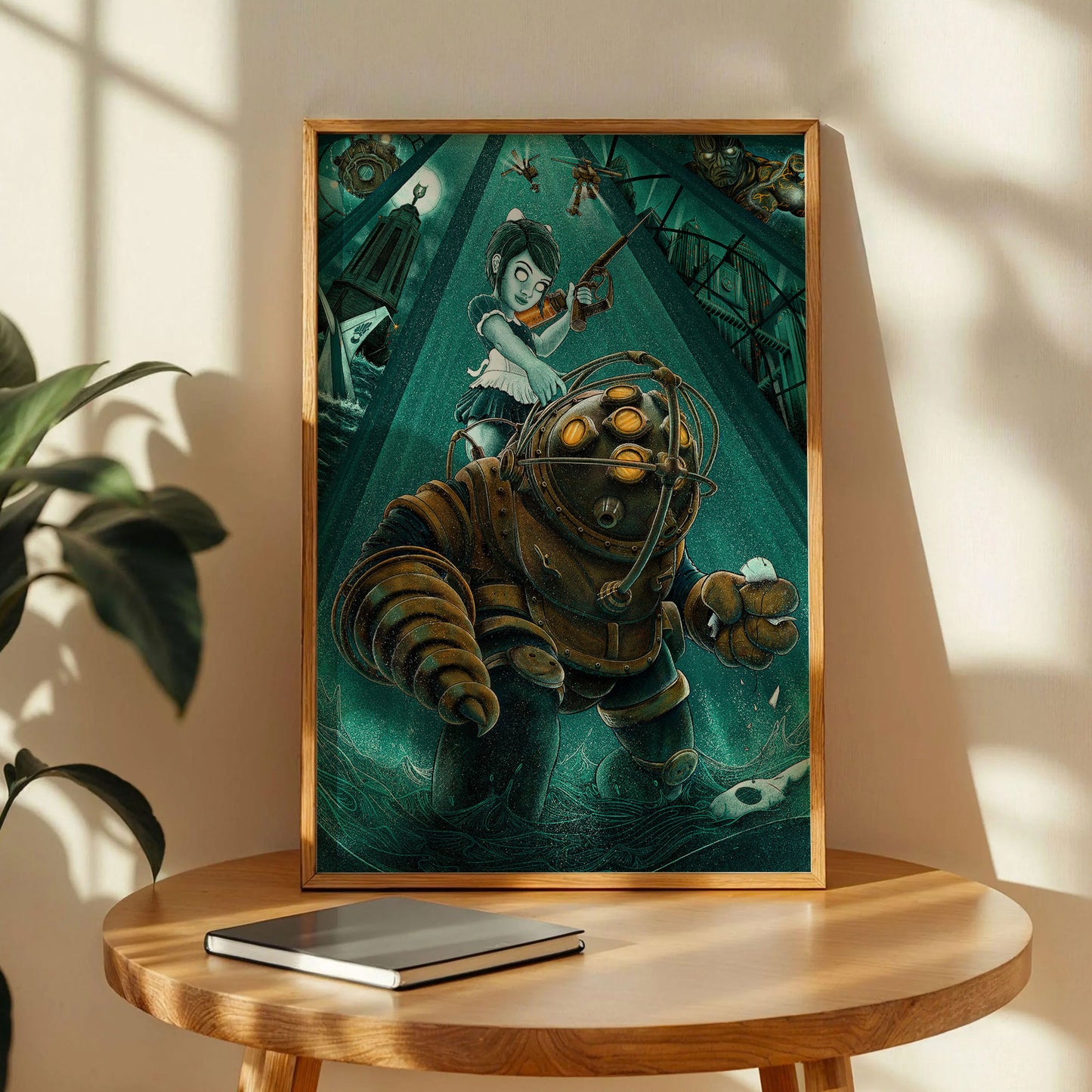 Bioshock Rapture Big Daddy Art Print