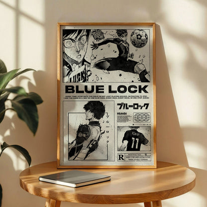 Blue Lock Yoichi Isagi Poster