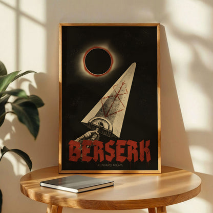Berserk Guts Anime Manga Wall Art