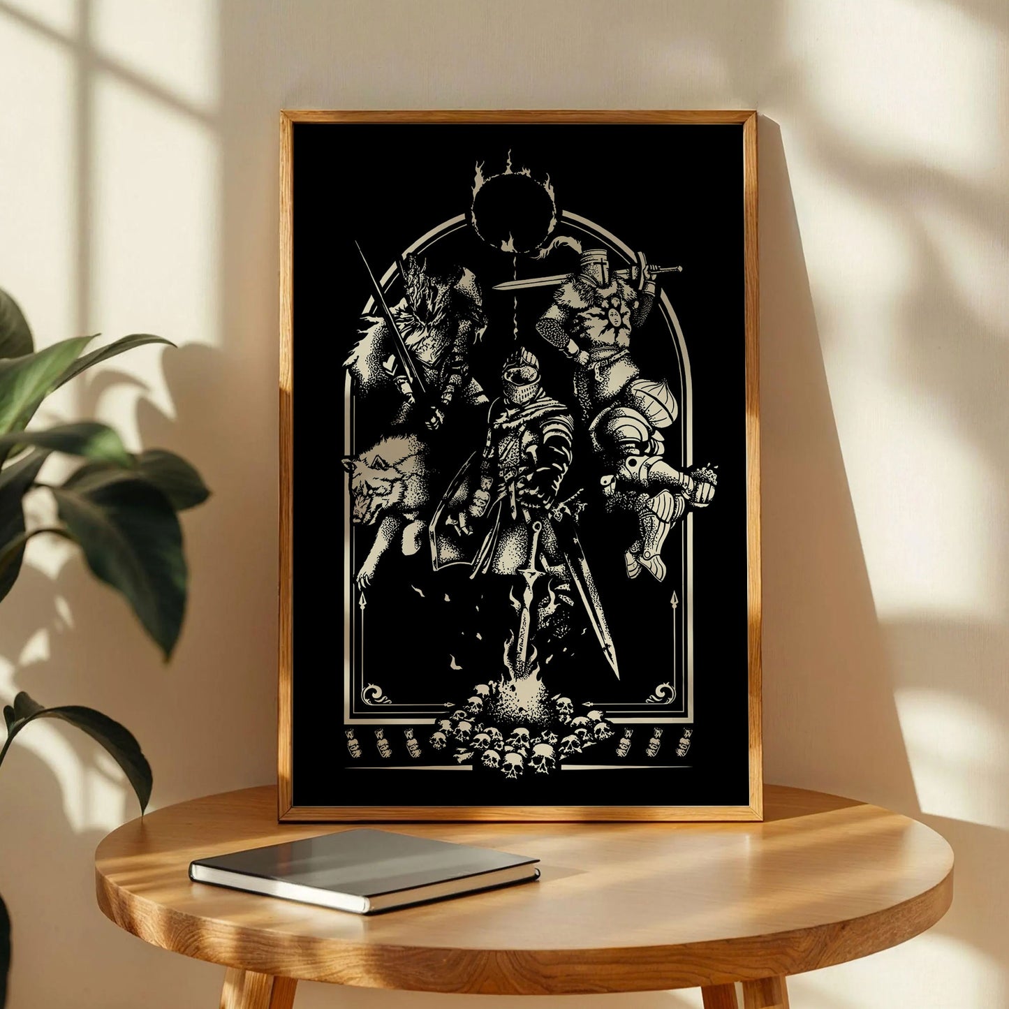 Dark Souls Game Wall Art