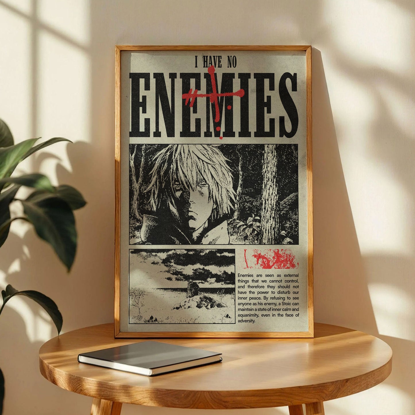 Vinland Saga Thorfinn I Have No Enemies Poster
