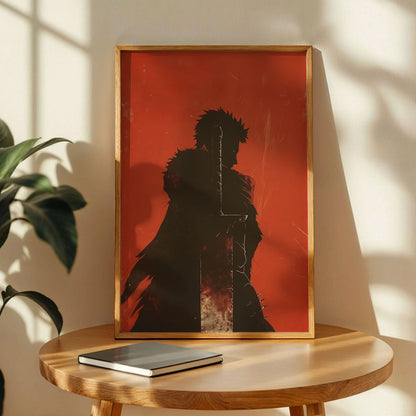 Guts Berserk Manga Poster