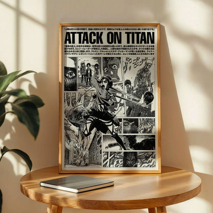 Attack on Titan Anime Manga Art