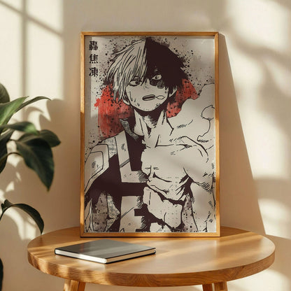 My Hero Academia Shoto Todoroki Poster