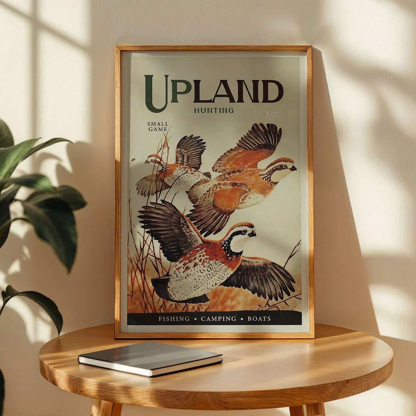 Retro Hunting Print Upland Bird Art