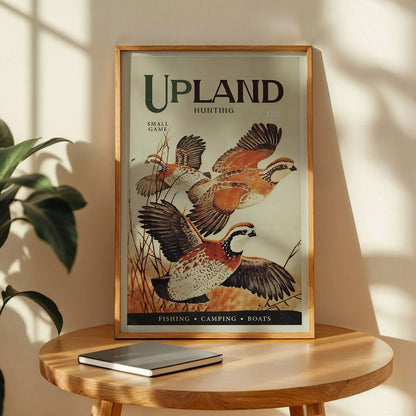 Retro Hunting Print Upland Bird Art