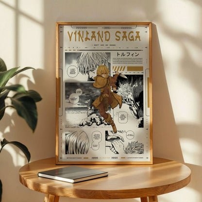 Vinland Saga Thorfinn Manga Art Print