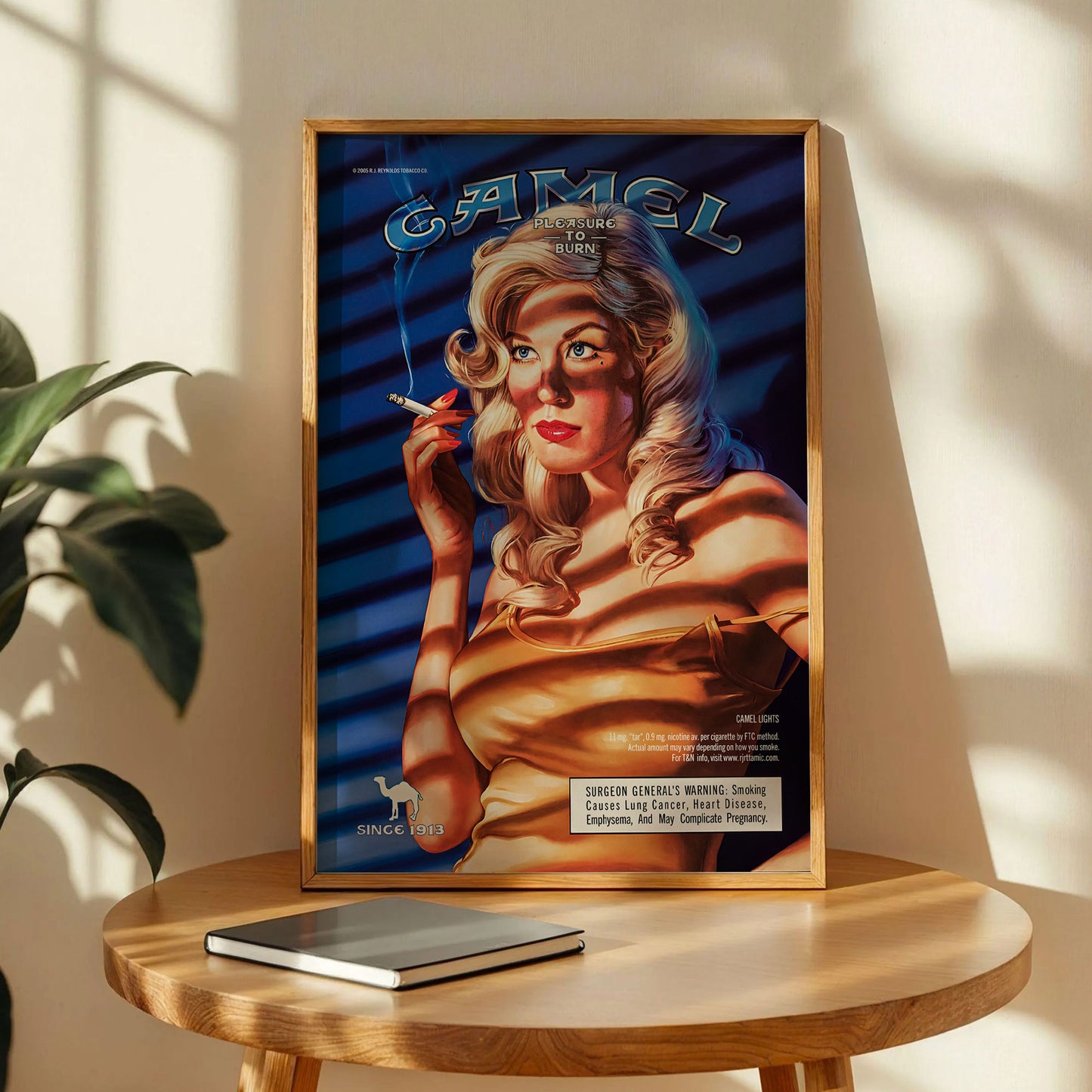 Camel Pleasure To Burn Poster