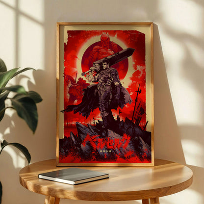 Guts Berserk Anime Poster