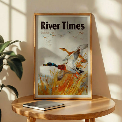 Retro Duck Poster