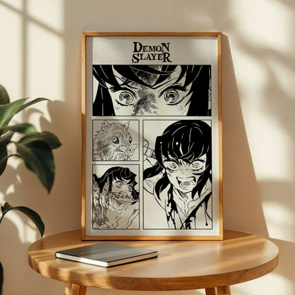 Inosuke Hashibira Kimetsu no Yaiba Poster