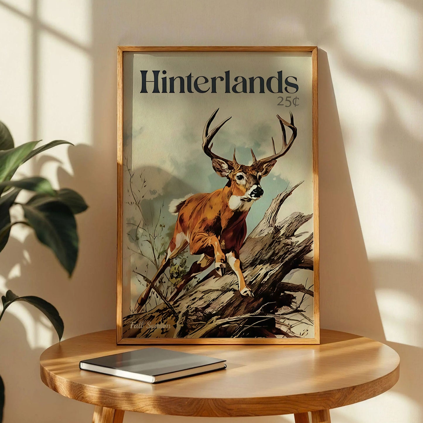 Vintage Stag Art Print
