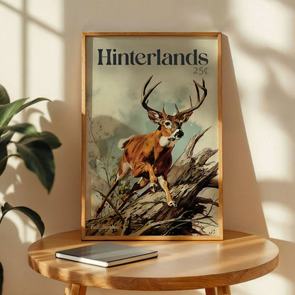 Vintage Stag Art Print