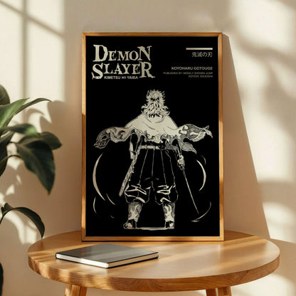 Kyojuro Rengoku Demon Slayer Poster