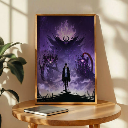 Solo Leveling Manga Print Art