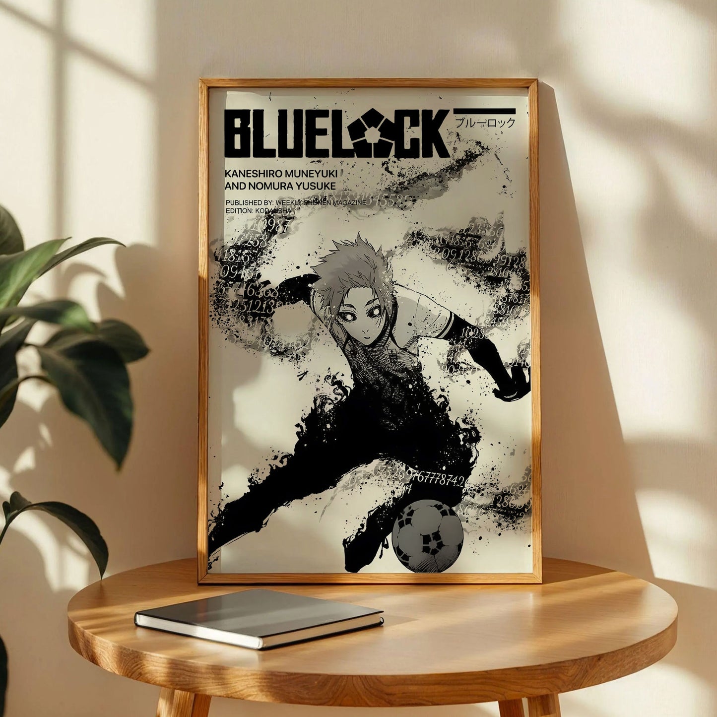 Blue Lock Anime Manga Poster