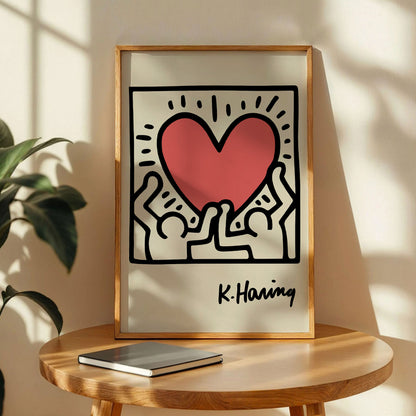 Keith Haring Vintage Pop Art Print