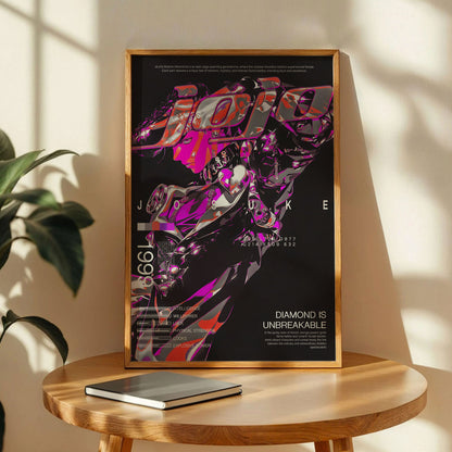 Diamond Is Unbreakable JoJo's Bizarre Adventure Poster