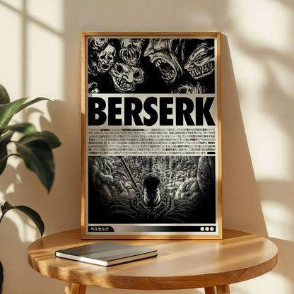 Berserk Anime Wall Decor