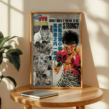 Hajime no Ippo Japanese Wall Decor