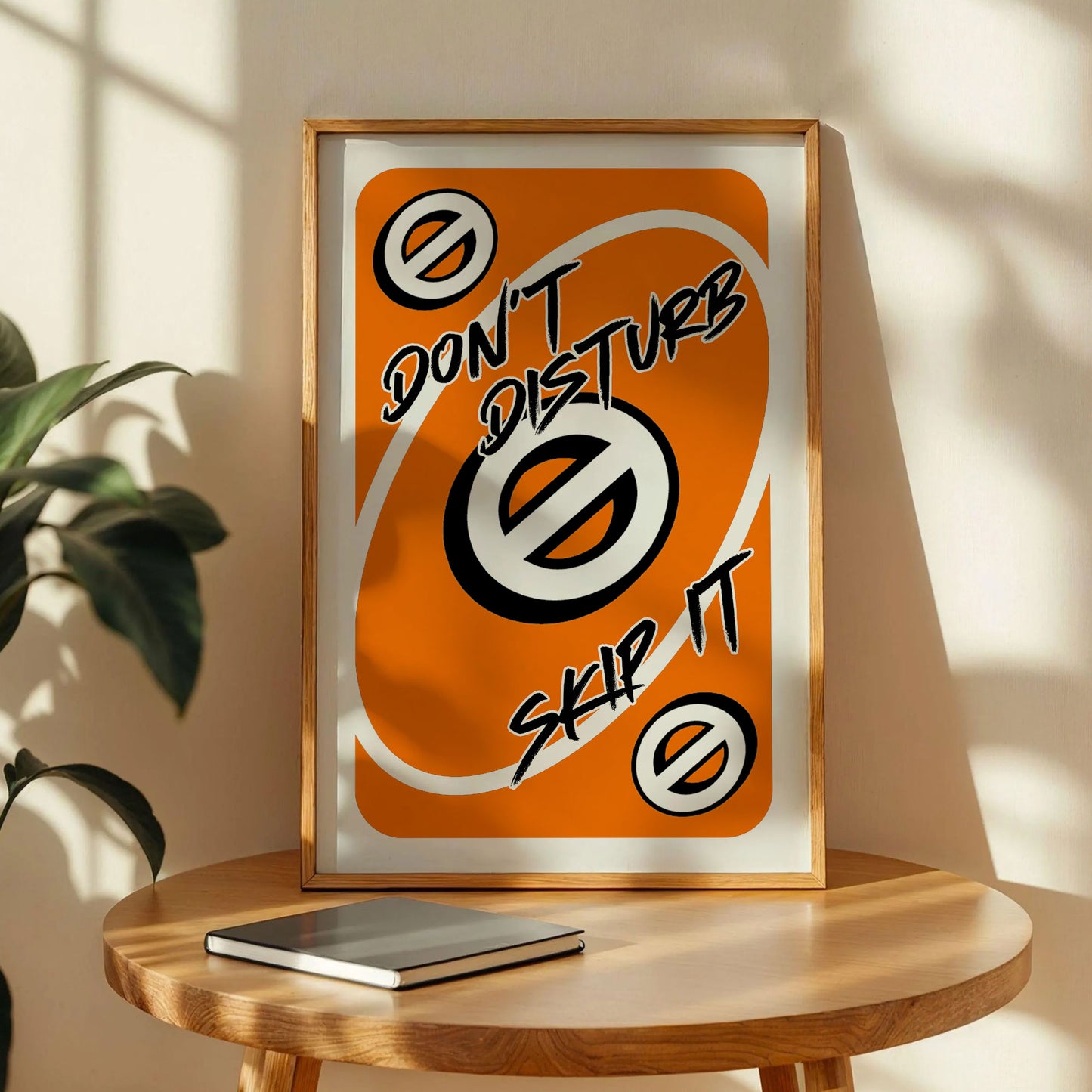 Don't Disturb Skeep It Wall Art