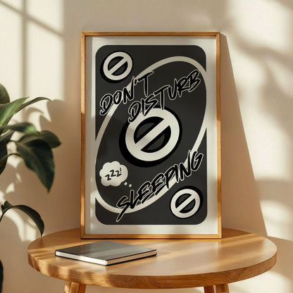 Don't Disturb Sleeping Wall Decor