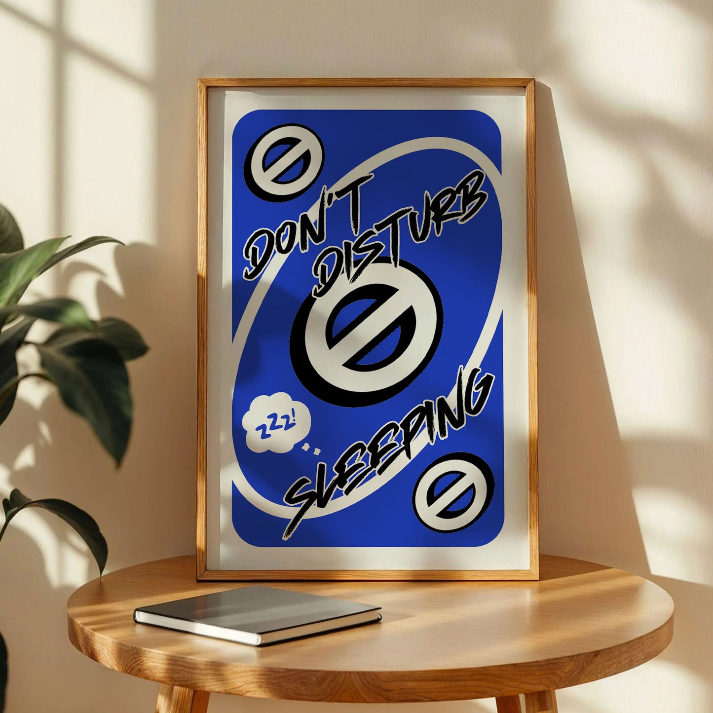 Don't Disturb Sleeping Reverse Card Art