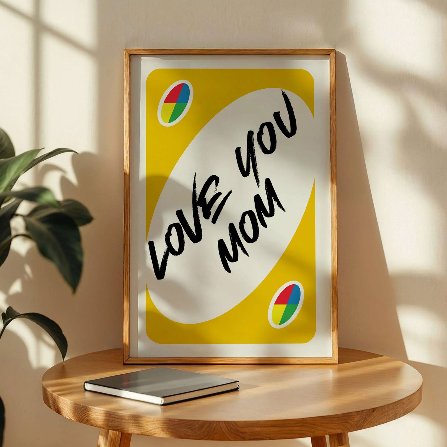 Love You Mom Quote Art